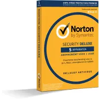 Norton 360 Deluxe | Sicherheit für 5 Geräte | Jahreslizenz | 50 GB Cloud-Speicher inklusive