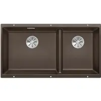 BLANCO Spüle SUBLINE 480/320-U 85,5 x 46 cm cafe 523593