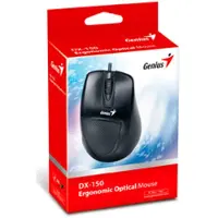 Genius DX-150X, Beidhändig, Optisch, USB Typ-A, 1000 DPI, Schwarz