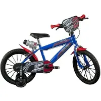 Dino Bikes Kinderfahrrad "16" R 88 Kinderfahrrad Jungen stabiler Rahmen Stützräder 4-7 Jahre" 1 Gang mit Stützrädern und Frontschild