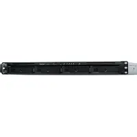Synology RX418, 0 TB, 4,28 kg, Rack (1U), Schwarz, Grau