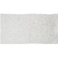 Sealskin Badematte Twist Microfibre Weiß-60 x 120 cm
