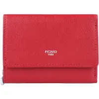 PICARD Leder Geldbörse Bingo Small Wallet Red rot