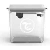Twistshake Formula Container, Container, Rechteckig, 1,7 l, Transparent, Weiß, Kunststoff, 120 mm