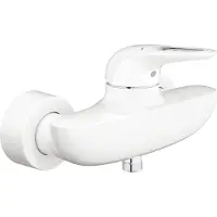 GROHE Eurostyle Einhand-Brausebatterie, Aufputzmontage, offener Hebelgriff, 33590LS3, Farbe: Moon White