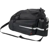 Vaude Silkroad L, Hinten, Fahrradtasche, Polyester, Polyurethan, Schwarz, 11 l, 180 mm