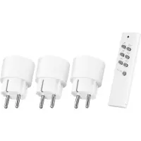 KlikAanKlikUit Smart Plug mit Fernbedienung APC3-2300R im 3er-Pack.