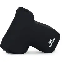 MegaGear MG1110 Nikon Coolpix P900, P900S Ultraleichte Kameratasche aus Neopren mit Karabiner Haken schwarz