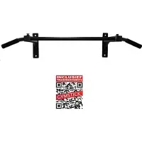 Gymstick Pro, 130 kg, Wand, Schwarz, Stahl, 980 mm, 330 mm