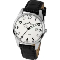 Jacques Lemans 1-2002B Herrenuhr Quarz mit Lederband