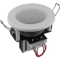 Monacor EDL-82/WS ELA-indbygningshøjtaler 6 W 100 V Hvid 1 stk