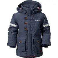 Didriksons Jacke Parka Odina 2-in-1, Navy, 80