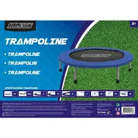 Os Fitness Sport Trampolin klein JUMPLINE Minitrampolin Gartentrampolin 97cm -100kg