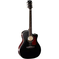 Cort Gold A8 Black Gloss Top - Westerngitarre