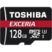 Toshiba EXCERIA M302-EA, 128 GB, MicroSDXC, Klasse 10, UHS-I, 90 MB/s, Schockresistent, Wasserfest