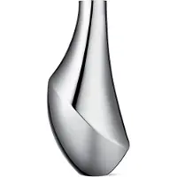 Georg Jensen Vase Facet Groß Edelstahl Glänzend 50 cm