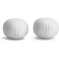 Kähler - Hammershøi Salz- & Pfefferstreuer Set - H6 cm - Weiß