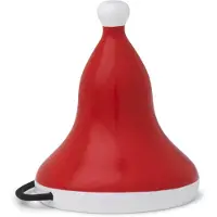 Kay bojesen Holzfigur - Weihnachtsmütze - 6 cm - Klein - Rot/Wei - - One Size - Dekoration