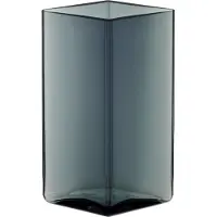 Iittala Ruutu Vase 11,5x18cm Grau