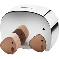 Georg Jensen Moneyphant Spardose mit Zwillingen