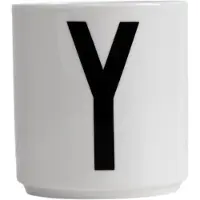 Design Letters The Classic Collection Becher Größe: 0,325 L, Farbe: Y - weiß