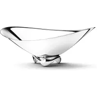 Georg Jensen Schale Henning Koppel Golf Edelstahl Glänzend