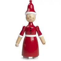Kay bojesen Holzfigur - Weihnachtsmann - 20 cm - Rot/Weiß - - One Size - Dekoration