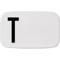 Design Letters Lunchbox in Weiß/ Schwarz - 700 ml - onesize