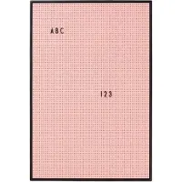 Design Letters Tafel - A2 - Pink - - One Size - Tafeln