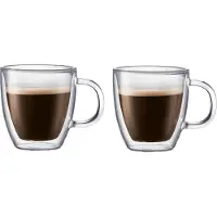 Bodum Glas Bistro Transparent 150 ml (Set von 2 Stück)