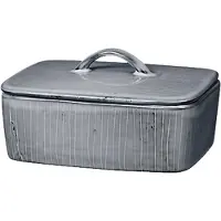 Broste Copenhagen - Nordic Butter Box, Stoneware - Sea