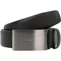 JOOP! JOOP Ledergürtel mit Pin-Schließe und Logo-Prägung, Breite 3,5 cm