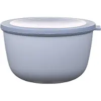 Mepal Multischüssel Cirqula - Mikrowellengeschirr - Multikom 2000 ml - Nordic blue - Meal prep box - Frischhaltedosen mit Deckel