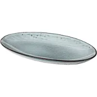 Broste Copenhagen Schale oval Nordic sea klein Steingut