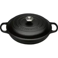 Le Creuset Gourmet Profitopf 30 cm Schwarz