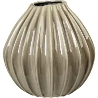 Broste Copenhagen - Wide Vase, rainy day, Ø 30 x H 30 cm