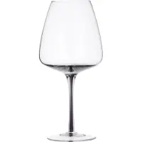Broste Copenhagen Rotweinglas SMOKE klar/grau 0,65 l 4er Set