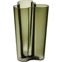 Iittala Vase Alvar Aalto Finlandia Moosgrün 25 cm