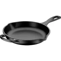 Le Creuset Bratpfanne Le Creuset Skillet Rund Mattschwarz 20 cm