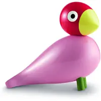 Kay bojesen – Singvogel Ruth - Rosa & Rot
