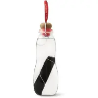 Black & Blum Trinkflasche "Eau Good", auslaufsicher, Aktivkohlefilter für gesünderes Wasser, 650 ml