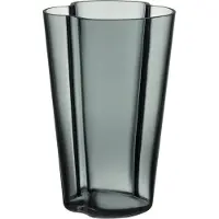 Iittala Vase Alvar Aalto Dunkelgrau 22 cm