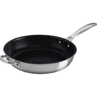 Le Creuset Bratpfanne Le Creuset Diep RVS Plus mit Anti-Haftbeschichtung 28 cm