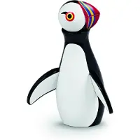 Kay bojesen Holzfigur - Papageientaucher - 20 cm - Schwarz/Weiß - - One Size - Dekoration