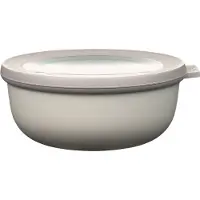 Mepal Multischüssel Cirqula - Mikrowellengeschirr - Multikom 750 ml - Nordic white - Meal prep box - Frischhaltedosen mit Deckel