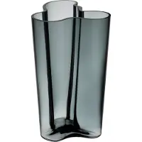 Iittala Vase Alvar Aalto Finlandia Dunkelgrau 25 cm