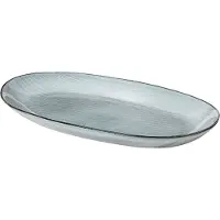 Broste Copenhagen Teller Oval Large Nordic Sea Steingut