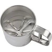 Patisse Mehlsieb 10X9 cm Silber