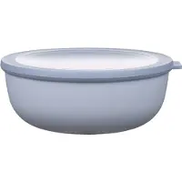 Mepal Multischüssel Cirqula - Mikrowellengeschirr - Multikom 2250 ml - Nordic blue - Meal prep box - Frischhaltedosen mit Deckel