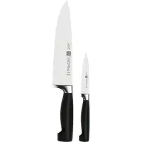 Zwilling Set of knives, 9,5 cm, 42 cm, Edelstahl, Schwarz, Edelstahl